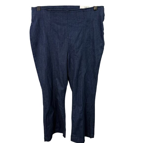 INC International Concepts Women’s Jeans sz 12 Flare Crop NEW #G651 - Picture 1 of 7